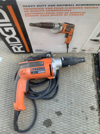 Rigid drywall screw gun, corded, good condition, $65