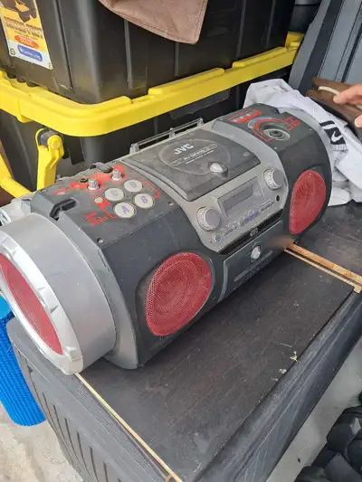 JVC Boombox, View more