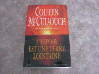 Livre: l'espoir est une terre lointaine - Colleen McCullough