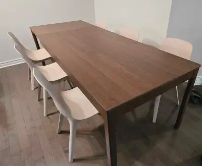 Perfect Extendable Dining Table with 6 Chairs , View more