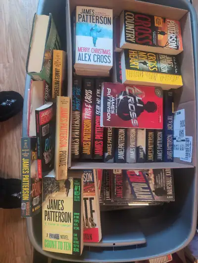 Books for sale tons of James Patterson , View more