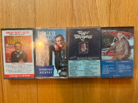 4x Roger Whittaker cassettes in great condition.