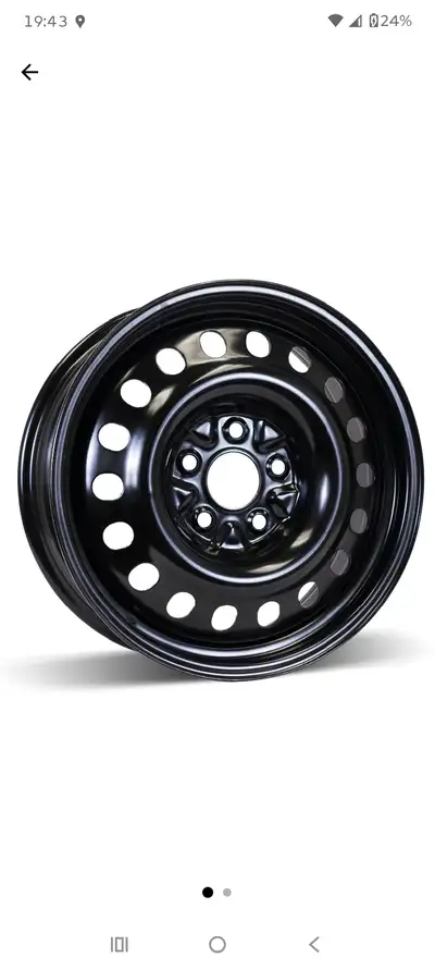 16-inch steel rims Qty - 4
