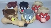 Vintage Looney Tunes Collectible  Mugs