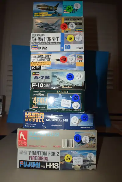 Model kits for sale- 1:72 PLEASE READ THIS ENTIRE AD BEFORE CONTACTING ME- Thank You for your intere...