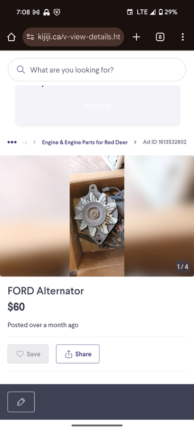 Ford Alternator, View more