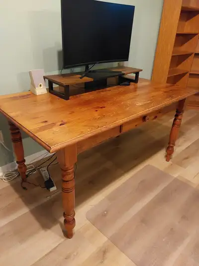 Solid Wood Dining or Work Table, View more