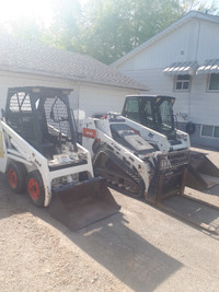 3 BOBCATS FOR SALE NOT RENTALS. WITH LOW HRS.  MT85, S100, S453