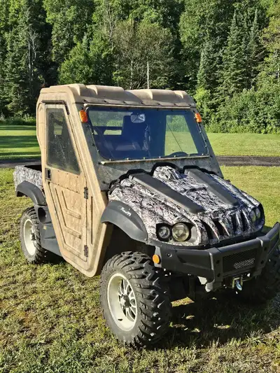 I am selling a used Hisun UTV 700, a versatile side-by-side perfect for various tasks. It features a...