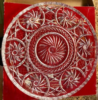 Pinwheel Glass Platter