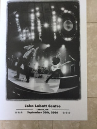 The Who Concert Poster - John Labatt Centre Sept. 30, 2006