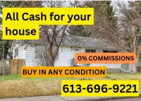 Belleville CASH HOME BUYER - You pay no Fees - we buy as is