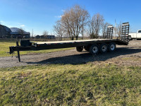 24’ flatbed trailer