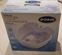 Dr Scholl’s Pedicure Foot Spa in original box