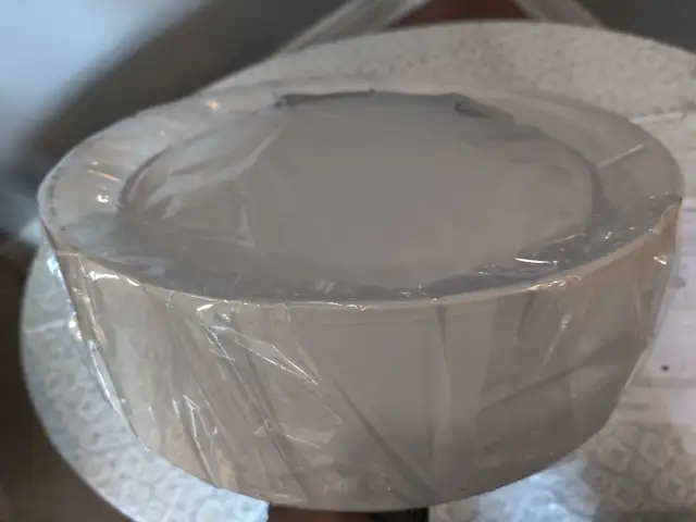 13" White Fabric Flush Mount Ceiling Light in Indoor Lighting & Fans in Mississauga / Peel Region - Image 2