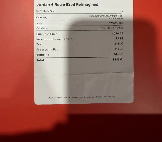 Jordan 4 Retro Bred Reimagined in Men's Shoes in Calgary - Image 7