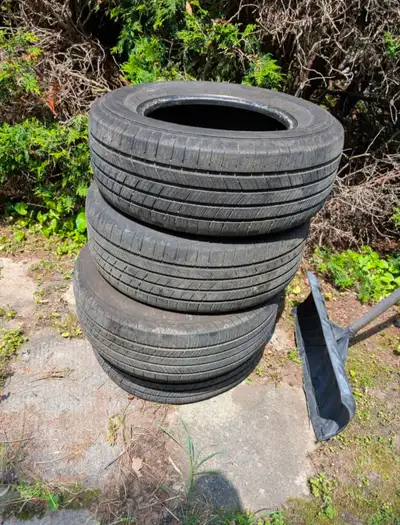 Set of 4 Michelin Defender All season tires only used one summer. 300$ OBO Pickup Riverside South