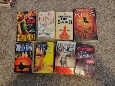 Stephen King novels, View more