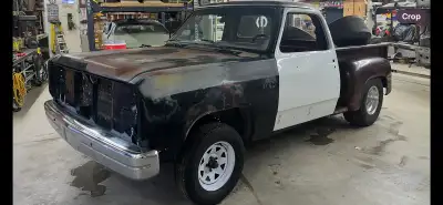 The truck is a great start for a project, maybe a shop truck? With your logo on the side, not a bett...
