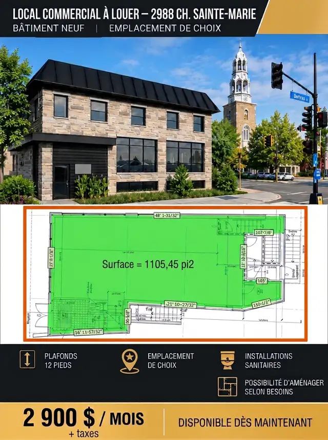 COMMERCIAL SPACE FOR RENT – PRIME LOCATION