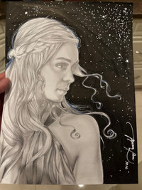 Daenery Original Art By Jefferson Lima Game Of Thrones Ed Benes 