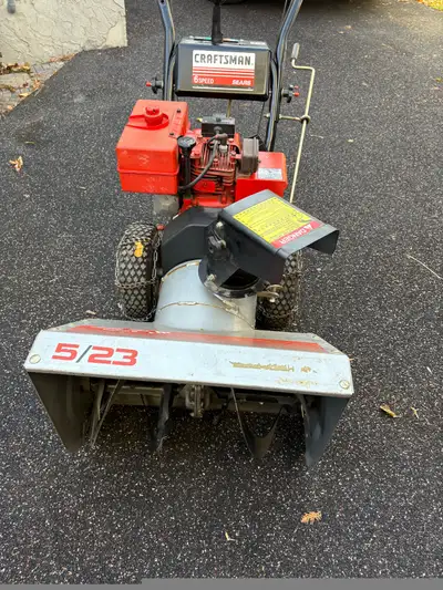 Craftsman snowblower , View more