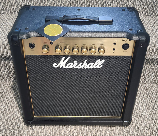 Marshall MG15CFR guitar amp (like new) in Amps & Pedals in St. John's