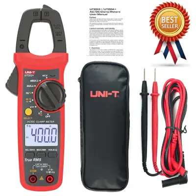SKU: UT-203-PLUS-CM UNI-T UT203+ AC/DC Clamp Meter – True RMS Clamp Meter for Electricians (Canada)...