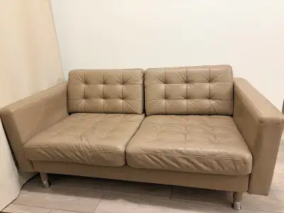 MORABOLoveseat, Grann/Bomstad golden brown/wood, View more