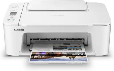 Canon PIXMA TS3720 Wireless Printer/Scanner/Copier + Ink – $40, View more
