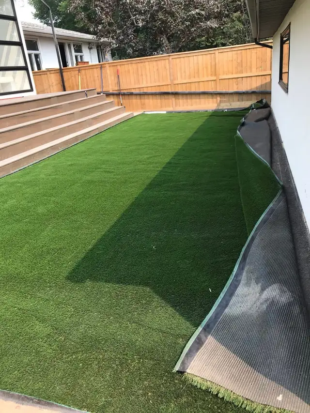 Landscaping services.