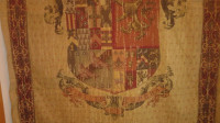 Rare tapestry from Europe Coat of Arms Knight design