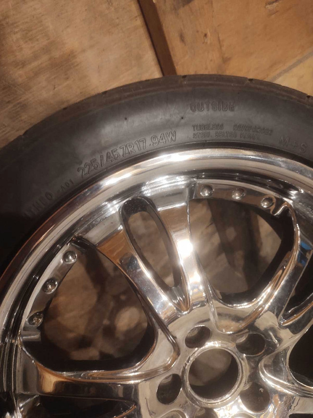 5×100 Wheels and Tires  in Tires & Rims in Lethbridge - Image 2