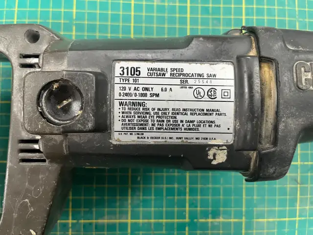 Reciprocating Saw65609084401795122