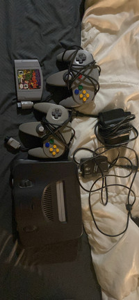 N64 and game for sale