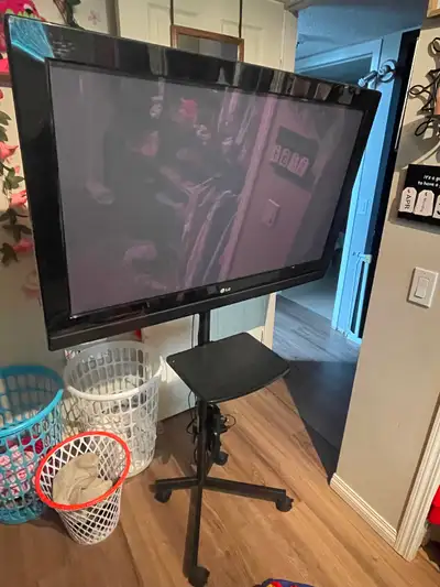 Plasma TV with stand, View more