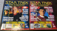 Star Trek Magazines x 2, Premier Issue May, & July 1999