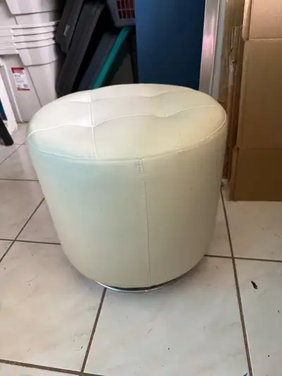 footstool - cream colour, View more