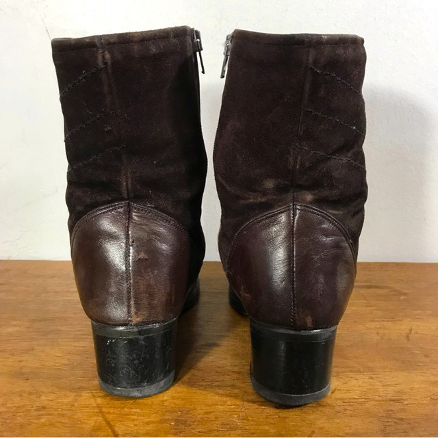 ´Vintage 70s winter boots winter shearling sheepskin lining insi dans Femmes - Chaussures  à Ville de Montréal - Image 4