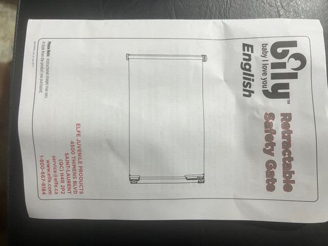BILY Expanding Safety Gate in Gates, Monitors & Safety in St. Albert - Image 2