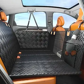 PROZAR Dog Car Seat Cover for Back Seat, Hard Bottom, Universal, View more