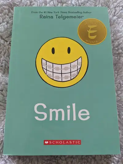Smile, Raina Telgemeier, Graphic Novel, View more