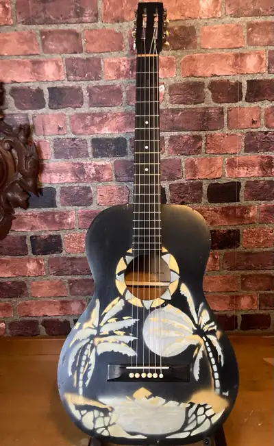 1930-40’s RSWILLIAMS stencil  guitar  ( lefthanded-gaucher, View more