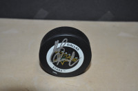 Sergei zubov Dallas star autographed official hockey game puck n