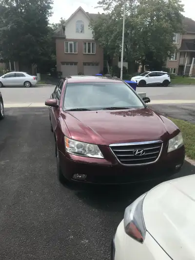 2009 sonata sport, engine and transmission in great shape, same with body and frame, no rust, 218xxx...