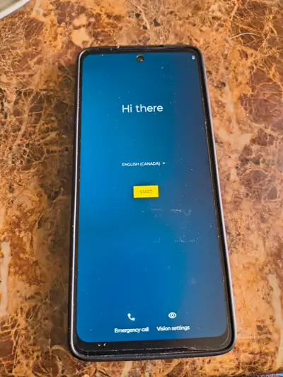 Motorola Android cellphone, View more