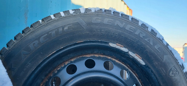 General Arctic 215/65R17 8/32nds Set of 4 Winter Tires in Tires & Rims in Winnipeg - Image 3