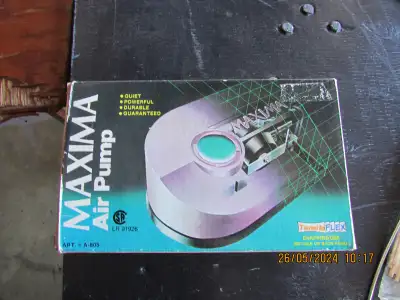 Pond or Aquarium air pump, View more