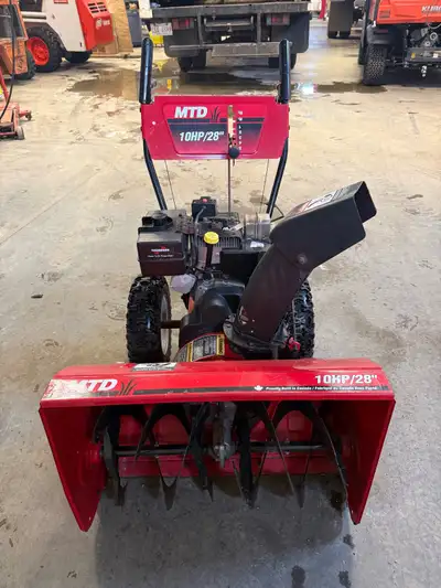 MTD 28” Snow Blower w/ Electric Start 10HP, View more