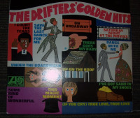 The Drifters greatest hits vinyl record album 1960s R&B soul